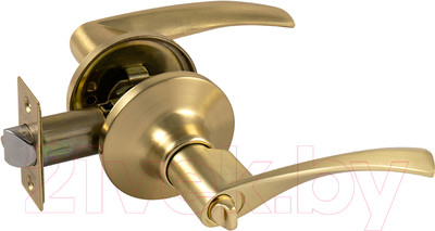 Ручка дверная Нора-М Isparus ЗВ2-03 (матовое золото)