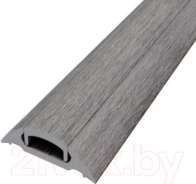 Порог Ideal С монтажным каналом 210 42мм 1.6м (дуб пепельный)