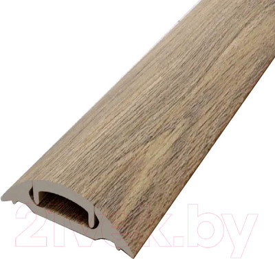 Порог Ideal С монтажным каналом 216 42мм 1.6м (дуб сафари)