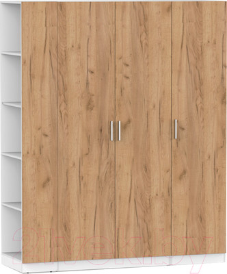 Шкаф Интермебель Марсель-22 / МР 01-22 (дуб крафт золотой)