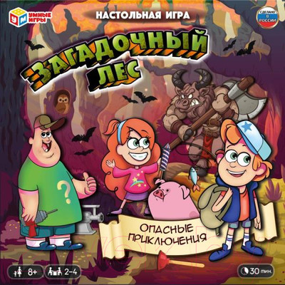 Настольная игра Умные игры Загадочный лес. Опасные приключения / 4650250563532