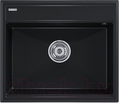 Мойка кухонная Paulmark PM115951-BLM