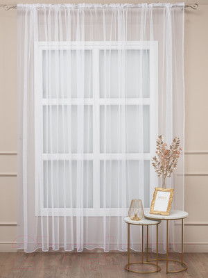 Гардина Amore Mio Сетка Сlassic Selanik-w 400x270 / 65243 (белый)