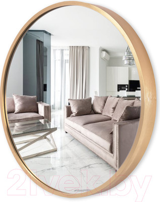 Зеркало Emze Shine D50 / SHINE.50.50.AUR (золото)