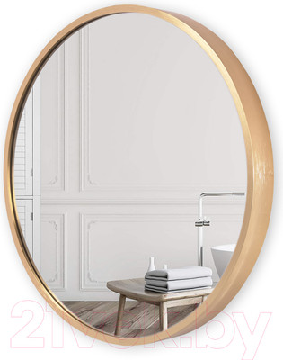 Зеркало Emze Shine D70 / SHINE.70.70.AUR (золото)