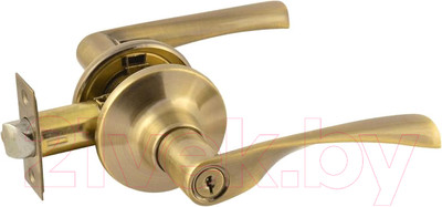 Ручка дверная Нора-М ЗВ2-01-STD (старая бронза)