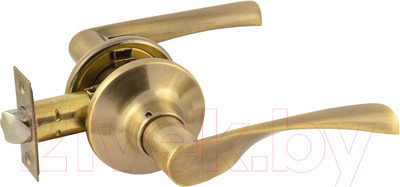 Ручка дверная Нора-М ЗВ2-05-STD (старая бронза)