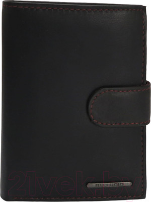 Портмоне Bellugio AM-24R-072A (черный/красный)