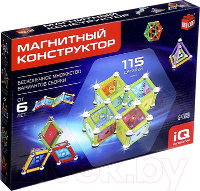 Конструктор магнитный Unicon Необычные фигуры / 1387363