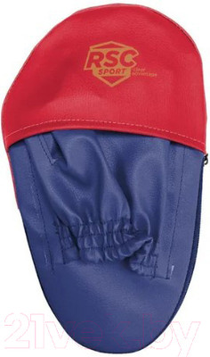 Боксерские лапы RSC Combat RSC010 (синий/красный)