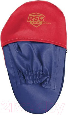 Боксерские лапы RSC Combat RSC009 (синий/красный)