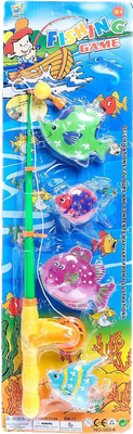 Развивающий игровой набор Sima-Land Рыбалка Радужные рыбки 555-6B / 5164126