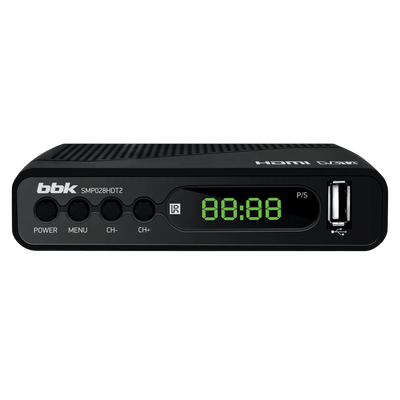 Тюнер цифрового телевидения BBK SMP028HDT2