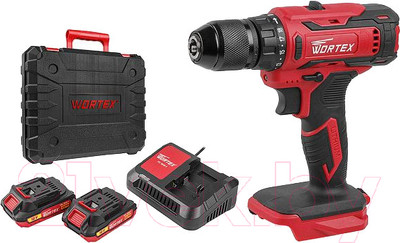 Аккумуляторная дрель-шуруповерт Wortex BD 1820-1 Li / 0329209