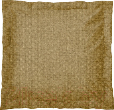 Подушка декоративная Сонум Кашемир 45x45 (с кантом, горчичный)