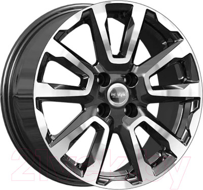 Литой диск K&K КС1026 16x6.5" 4x100мм DIA 60.1мм ET 50мм Алмаз черный