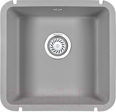 Мойка кухонная GRANULA GR-3801 (алюминиум)
