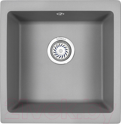 Мойка кухонная GRANULA GR-4451 (алюминиум)
