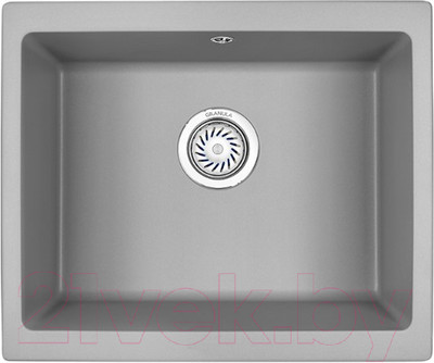 Мойка кухонная GRANULA GR-5551 (алюминиум)