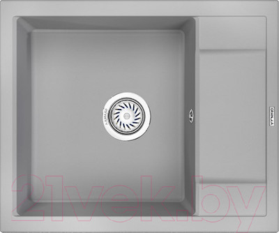 Мойка кухонная GRANULA GR-6002 (алюминиум)