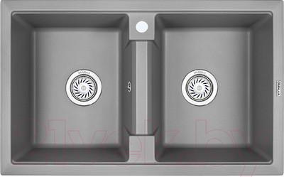 Мойка кухонная GRANULA GR-8101 (алюминиум)