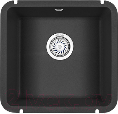 Мойка кухонная GRANULA GR-3801 (черный)