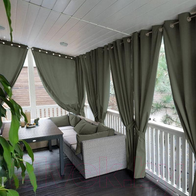 Штора для террасы Nivasan H1.UL-5 (140x220, бордо)