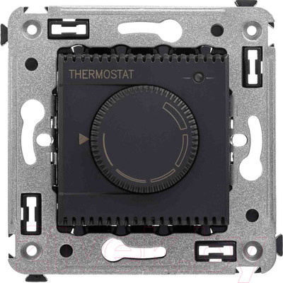 Терморегулятор для теплого пола DKC Avanti 4412163 (черный матовый)