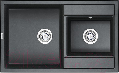 Мойка кухонная GRANULA GR-8201 (шварц)
