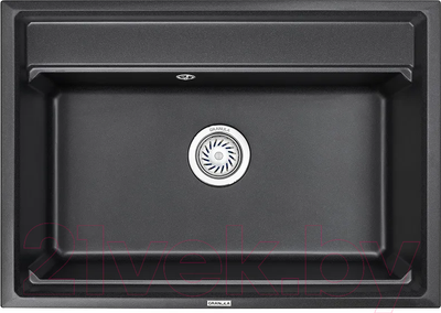 Мойка кухонная GRANULA KS-7301 (шварц)