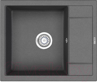 Мойка кухонная GRANULA GR-6002 (графит)