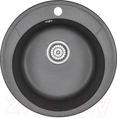 Мойка кухонная GRANULA ST-4802 (черный)