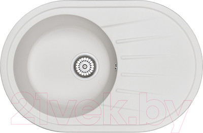 Мойка кухонная GRANULA ST-7601 (белый)