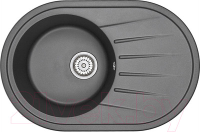 Мойка кухонная GRANULA ST-7601 (черный)