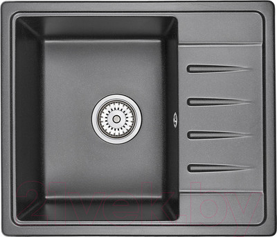 Мойка кухонная GRANULA ST-5803 (черный)