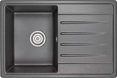 Мойка кухонная GRANULA ST-7602 (черный)