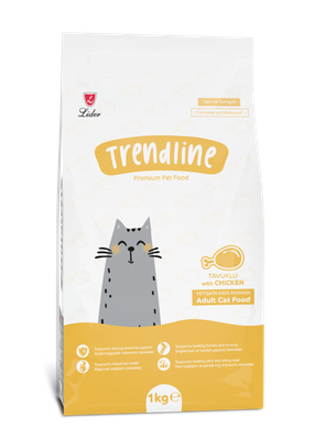 Сухой корм для кошек Trendline С курицей (1кг)