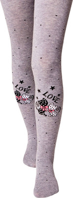 Колготки детские Брестские School 3280 рис.1010 (р.116-122, серый меланж)