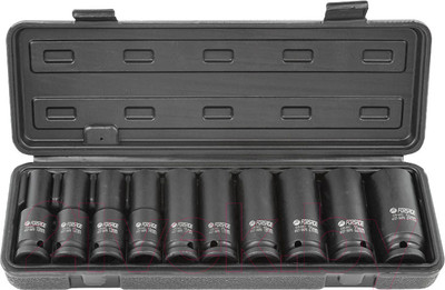 Набор головок слесарных Forsage F-4107-9MPB (52974)