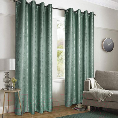 Комплект штор Nivasan Модерн-13 на люверсах 150x260 / Hg.Md.L-13 (мята)