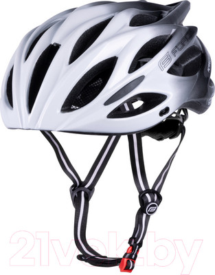 Защитный шлем FORCE Bull Hue / 90290502-F (L/XL, белый/черный)