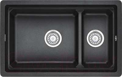 Мойка кухонная GRANULA KS-7304 (черный)