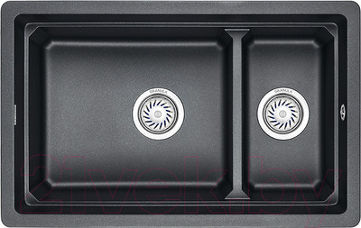 Мойка кухонная GRANULA KS-7304 (шварц)