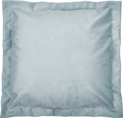 Подушка декоративная Сонум Эвита 45x45 (с кантом, голубой)