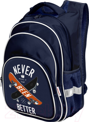 Школьный рюкзак Creativiki Скейт / РКРЖК-С (синий)
