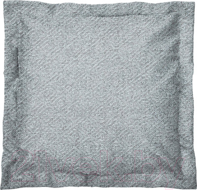 Подушка декоративная Сонум Рогожка 45x45 (с кантом, пепельный)