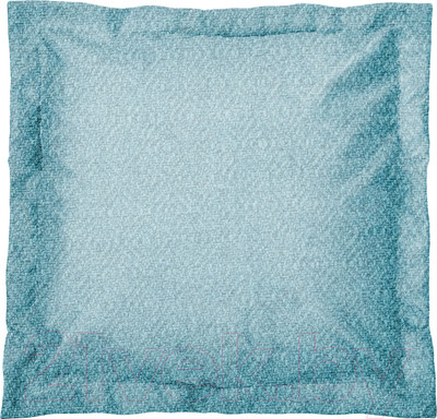 Подушка декоративная Сонум Рогожка 45x45 (с кантом, голубой)