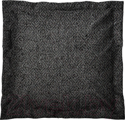 Подушка декоративная Сонум Рогожка 45x45 (с кантом, графитовый)