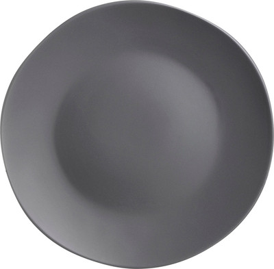 Тарелка столовая обеденная Bronco Shadow / 577-185 (серый)