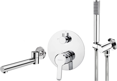 Душевой гарнитур со смесителем Deante 006W